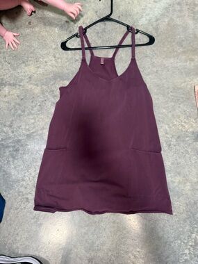 Free People Plum Maxi Dress with Pockets